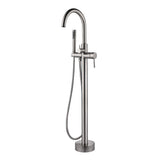 Pulse Showerspas 3021-Fstf-Bn Brushed Nickel Freestanding Tub Filler With Diverter