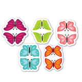 woopme Set of 5 Butterfly Wings Inspire Air Magnetic Bookmark for Book Lovers Readers Students Gift Magnetic Page Clips Folding