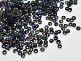 The Design Cart Purple Rainbow Bowl Sequins, 100 Grams, 4 mm Sequins for Embroidery Work, Jewellery Making, Designing, Embellish