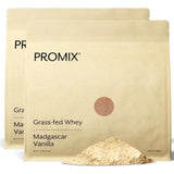 Promix Whey Protein Powder, Vanilla - 5lb Bulk - Grass-Fed & 100% All Natural - Post Workout Fitness & Nutrition Shakes, Smoothi