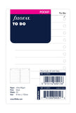 Filofax Pocket To Do List (B212204)
