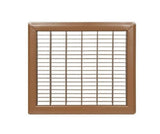 Imperial RG0690 12 x 14Inch Heavy Gauge Steel Floor Return Air Grille, Brown