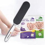 Professional Stainless Steel Foot File & Rasp Callus Remover - Remove Hard & Dead Skin, Dual Sided for Wet and Dry Feet, Innovat