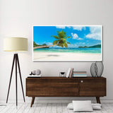 Tropical Beach, Seychelles-Paper Art-74,,X38,,