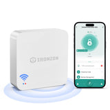 Tuya Gateway for Smart Door Lock -Remotely Control Smart Fingerprint Door Lock via Tuya App-Gateway Smart Hub Compatible