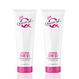 Queen of Ooh la la! Sensitive Moisturising Coconut & Vanilla Shaving Gel For Women TWIN PACK 5.07 fl oz