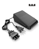 Foot Pedal Power Cord Replacement for Singer Sewing Machine, D Shape Plug Compatible with Singer 4452 4432 4423 4411 5554 5532 5
