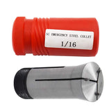 findmall 5C Emergency Steel Collet 1/16 For Lathe and Fixtures High Accuracy