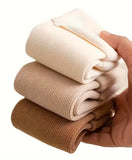 Shopping Shots Set Of 3 Pairs Super Thick Fleece Lined Thermal Winter Socks Corduroy Warm Cozy Crew Socks For Men Women