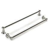 khtumeware 2 Pack 12 inch(305mm) Hole Center Vibrant Polished Nickel Cabinet Pulls Solid Heavy-Duty Kitchen Cabinet Hardware for