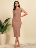 Wedani Dress For Women Peach,PEACH,S,Polyester,Bodycon,
