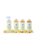Steve's Cleaners Clean Box, Fresh Lemon Essential Oil, 1 Liter Bottle 4 Pack