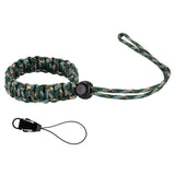 Allzedream Camera Wrist Strap Paracord Bracelet Adjustable for DSLR Binocular Cell Phone (Mountain Camo)