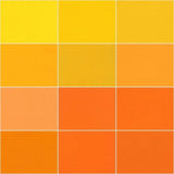 Studio RK Kona Cotton Solids Citrus Burst Charm Squares 42 5inch Squares Charm Pack Robert Kaufman Fabrics CHS34242