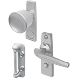 PrimeLine K 5000 Tulip Knob Latch, 13/4 In. Mounting Holes, Aluminum (1 Set)