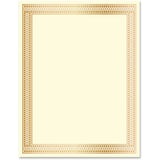 Geographics 47833 Traditional Certificate 24lb 10/PK Gold