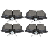 SCITOO Disc Brake Pads Kits D340-7234 Ceramic Rear Brake Pads Set Fit For Audi For A1 2011-2014 2016-2018,For Audi For A3 1998-2