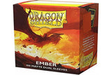 Arcane Tinmen Dragon Shield - Matte Dual Ember Alaric Revolution Kindlerh (Orange) 100 Ct Standard Size - Mtg Card Sleeves - Com