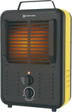 Comfort Zone 1,500-Watt Milkhouse Style Electric Portable Utility Heater with Adjustable Thermostat, Overheat Protection, and Sa