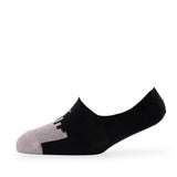 Young Wings MenS_Socks Black Colour Cotton Fabric Design Free Size NoShow Length Casuals & Formals Wear Socks Pack Of 1