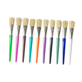 ATORSE 10X Colorful Paint Brushes Set Painting Brushes for Adults Students ChildrenCrafts|Art Supplies|Painting Supplies|Artists
