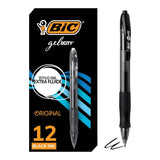 Bic RLC11BK, Bic Velocity Gel Retractable Pens, BICRLC11BK, BIC RLC11BK by BIC America