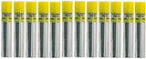 Pentel Super HiPolymer Lead Refills, (0.9mm) Thick, HB, 12 Tubes, 180 Pieces of Lead (509HB)