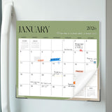 2026-2027 Magnetic Fridge Calendar, 18 Month Fridge Calendar Runs from January 2026 to June 2027 Magnetic Calendars for Refriger