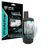 IPG ProActive made for Garmin GPSMAP 65s GPS Handheld Device (2 Units) 9H Hardness Screen Protector Nano Ceramic Film Touch Ultr