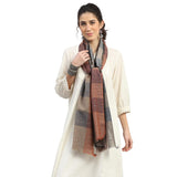 Monte Carlo Womens Regular Fit Self Design Stole | Soft Warm Scarf Wrap For Ladies | Stylish Elegant Wool Shawl For Cold Weather