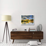Cathedral Rock Reflected In Oak Creek At Red Rock Crossing, Red Rock State Park Near Sedona, Arizona-Paper Art-34,,X26,,