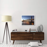 Queensboro Bridge And Manhattan From Brooklyn, Nyc-Paper Art-34,,X26,,