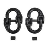TBAPFS 1/2 Grade 80 Alloy Steel Hammerlock Coupling Link, Tow Hitch Hammer Lock Safety Trailer Chain Adapter Connector Link for