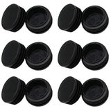 Round Tubing Plugs Dia.1 1/2(38 mm), Plastic Tubing Post End Caps Durable Chair Glide for Chair Table Stool Leg Bar Stool Glides