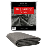 DABLINE 80 x 120 Non Slip Tufting Backing Fabric - Thick Rug Backing Pad with Vinyl Dots for Rug Tufting, Punch Needle & DIY Rug