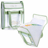Document Holder Bag with Handle, A4 File Organizer Storage Case