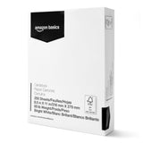 Amazon Basics Cardstock Paper, 8.5 x 11, 65 lb/176 gsm, 96 Bright, White, 250 Sheets