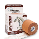 Kinesio Equine Tape - Tex Gold FP Horse Tape -Tape Made Specifically for Horses - 2 x 16 Rolls - Brown