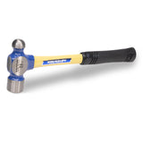 VAUGHAN Ball Pein Hammer, 24 oz, Fiberglass handle, American high carbon steel, FS224, VN16410