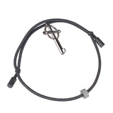 ECBANLI Escape Bracelet with Cross Universal Round Handcuff Key & Tungsten Bead - Car Window Breaker Wrist Strap Emergency Rescu
