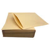 BaShiDer Kraft Paper Cookie Bags Flat Glassine 4.52 x 4.92-inch Wax Treat Snack Bags for Candies Chocolate Pastries Potato Chips