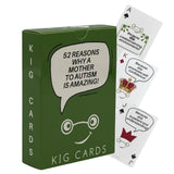 KIG Autism Mom Gift for Mothers of Autistic Children | 52 Autism Affirmation Cards for Moms & Caregiverss | Encouragement & Supp