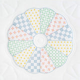 Jack Dempsey Needle Art Dresden Circle 18 inch Quilt Blocks