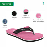 Ortho Joy Women'S Extra Soft Orthopaedic Comfort Fit Daily Use Slippers (Pink),Pink,5,B09H4S6THR