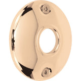 Prime-Line E 2282 2-1/4 In. Bright Brass Plated Rosettes (2 pack)