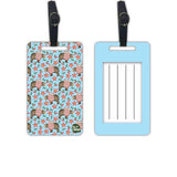 Nutcase Designer Luggage Travel Baggage Tags Single Tag With Name Card Inside Panda & Rabbit