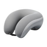 Trendivibe Travel Neck Pillow Versatile Cervical Pillow For Long Flights Home Car Train Gray