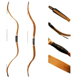 AF Archery Tatar Recurve Bow, Traditional Laminated Horse Bow for Mounted Archery and Precision Shooting, Longbow Left Right Han