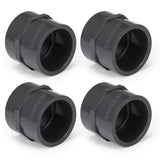 Fiwochic 4 Pcs 2 Inch PVC Pipe Fitting Female Adapter Schedule 80 Socket x Npt Compatible with 835 Series Heavy Duty Industrial