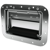 TCH Hardware Silver Large Steel Recessed Handle